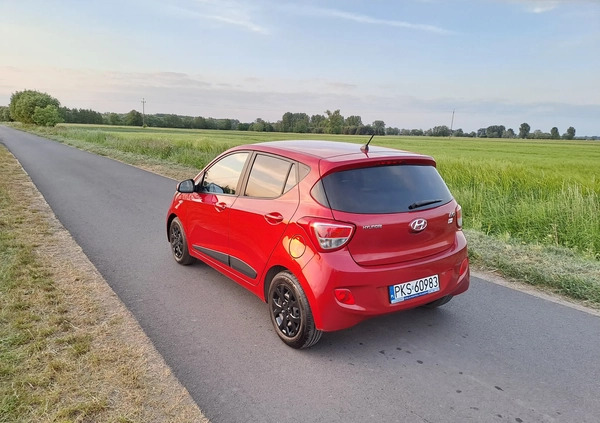 Hyundai i10 cena 27900 przebieg: 93300, rok produkcji 2016 z Kościan małe 254